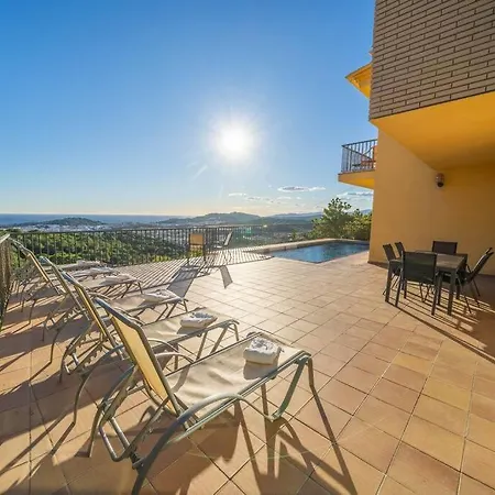 Nyaraló Mare Nostrum,12 Personen, Panoramisch Zeezicht Lloret de Mar